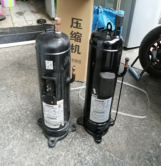 武陵中央空调压缩机的更换维修